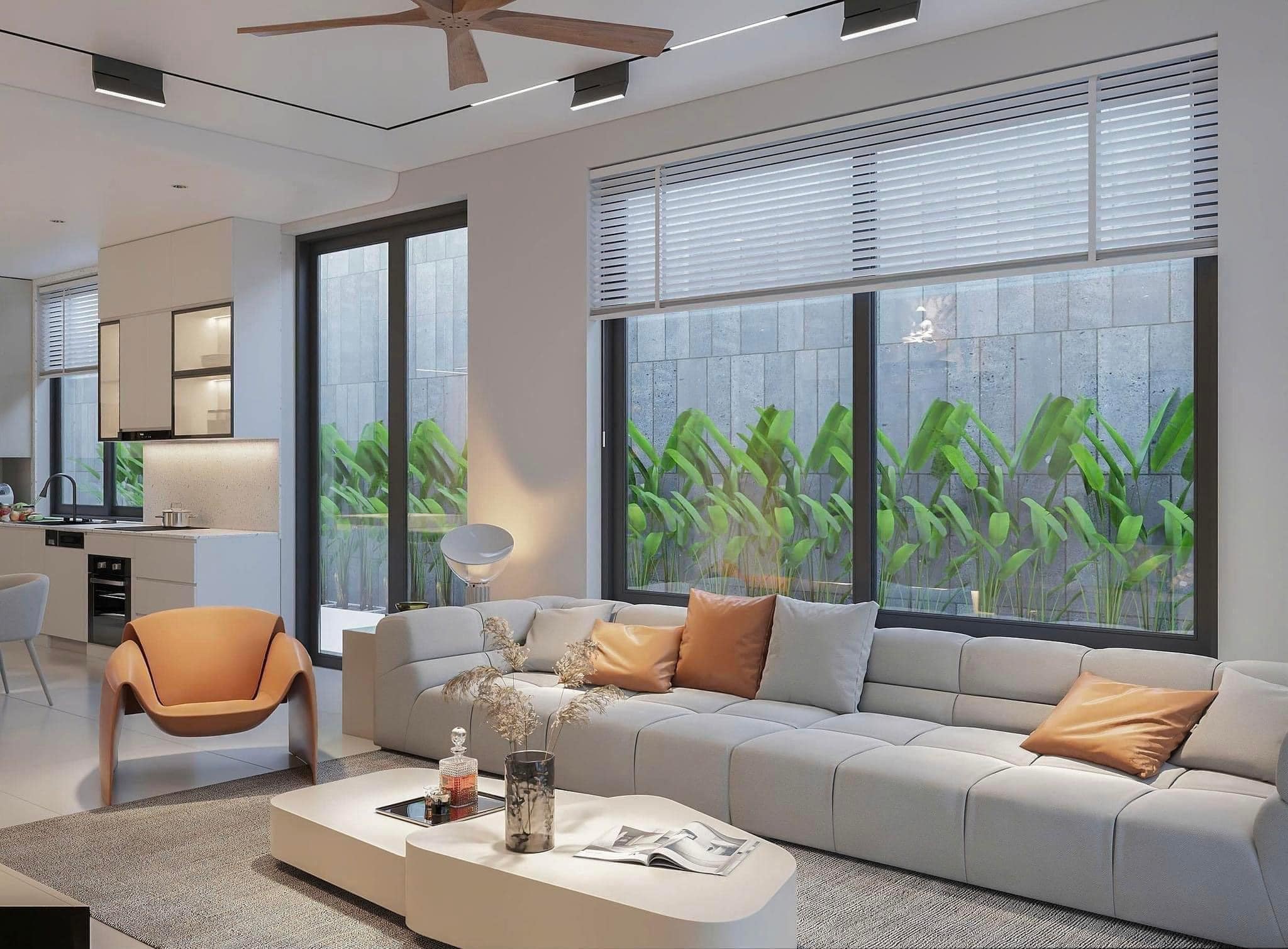 Nhà cấp 4 mái sân vườn - 3