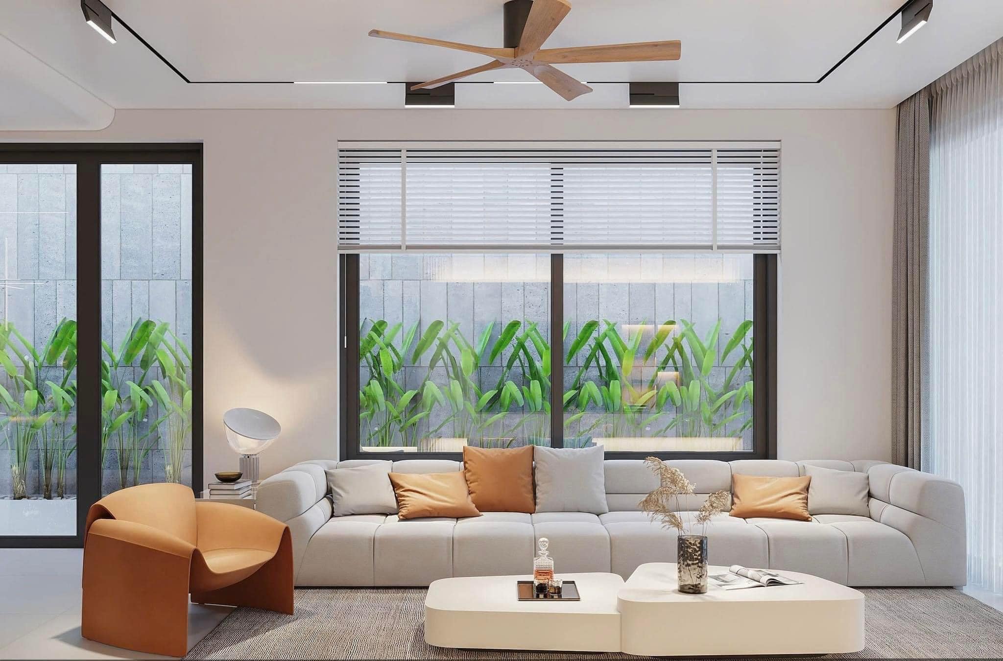 Nhà cấp 4 mái sân vườn - 4